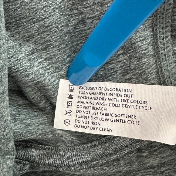 NWOT Yogalicious Lux Hoodie Sweatshirt Jacket XL Green Full Zip Crop Loungewear - Picture 7 of 8